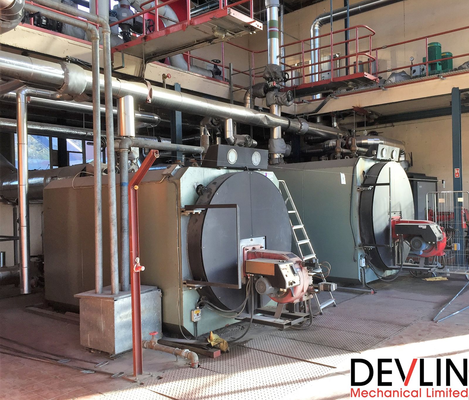 Boiler room at Downshire Hospital, Downpatrick